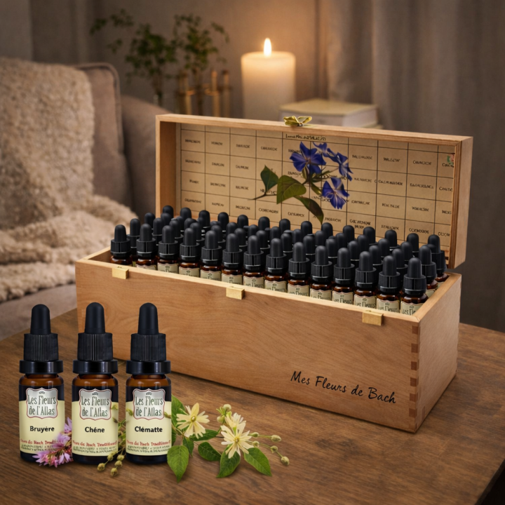 Fleurs de l'Atlas 10 ml sans alcool - Coffret vide Cerato Fleurs de l'Atlas - Sans alcool 3 - mesfleursdebach.com 