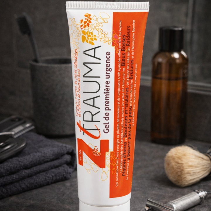 Gel de première urgence Z-Trauma 60 ml bio aux fleurs de Bach Laboratoire Mint-e 7 - mesfleursdebach.com 