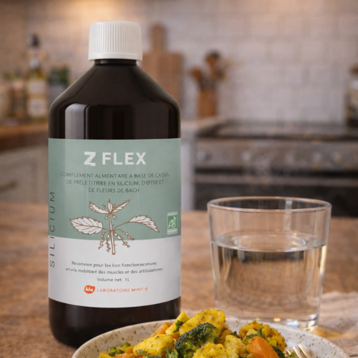 Z Flex bio souplesse et flexibilité 1 Litre Laboratoire Mint-e 3 - mesfleursdebach.com 