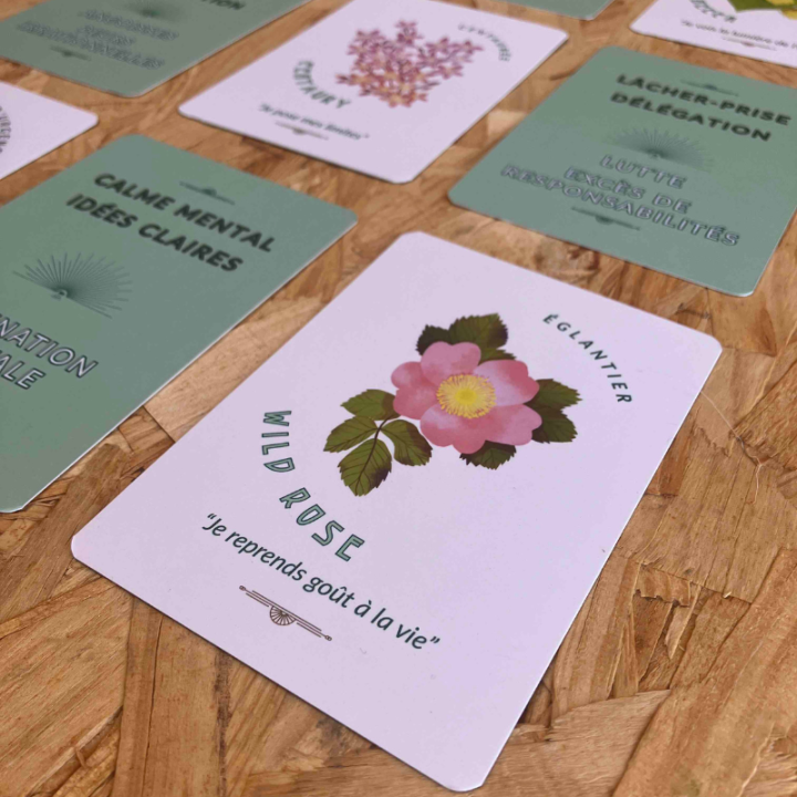 JEU DE CARTES MÉDITENFLEURS® - 39 Cartes illustrées sur les fleurs de Bach par Mathilde JUAN [product.brand] 3 - mesfleursdebach