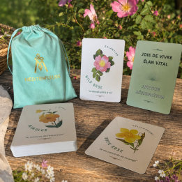 JEU DE CARTES MÉDITENFLEURS® - 39 Cartes illustrées sur les fleurs de Bach par Mathilde JUAN [product.brand] 1 - mesfleursdebach