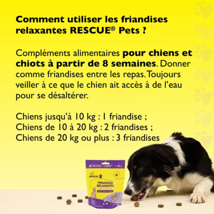RESCUE PETS FRIANDISES RELAXANTES POUR CHIENS Bach Original Nelsons 4 - mesfleursdebach.com 