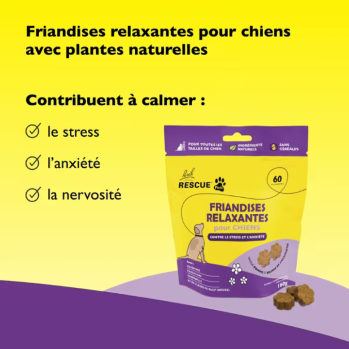 RESCUE PETS FRIANDISES RELAXANTES POUR CHIENS Bach Original Nelsons 2 - mesfleursdebach.com 