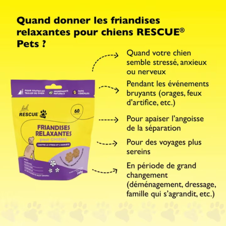 RESCUE PETS FRIANDISES RELAXANTES POUR CHIENS Bach Original Nelsons 5 - mesfleursdebach.com 