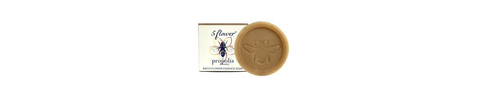 Le savon BIO aux Fleurs de Bach, Calendula, Miel & Propolis