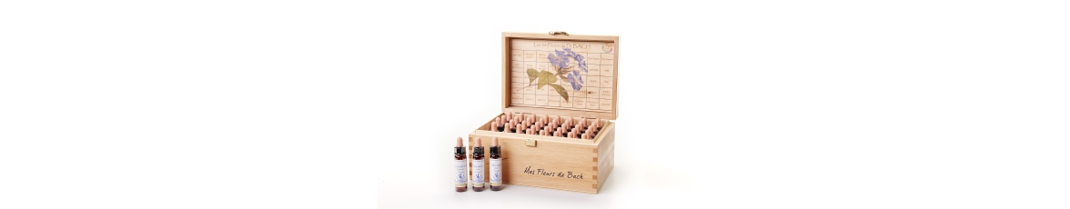 Coffrets vides pour ranger, protéger et déplacer vos flacons Fleurs de BACH du laboratoire Healing Herbs