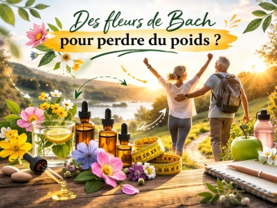 Des fleurs de Bach pour perdre du poids?