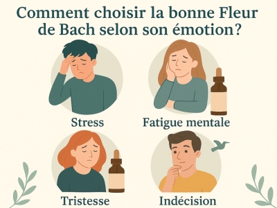 Comment choisir la bonne Fleur de Bach selon son émotion ?