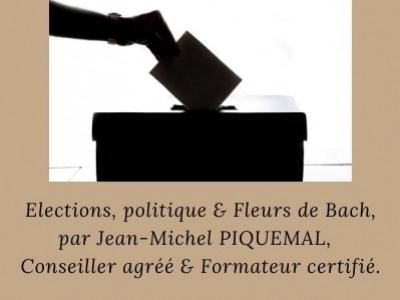Elections, politique et Fleurs de Bach !